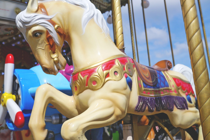 horse, sculpture, 4K, gallop, no people, amusement park ride, animal wildlife, domestic animals, Fair, Fun, animal representation, Children, colorful
