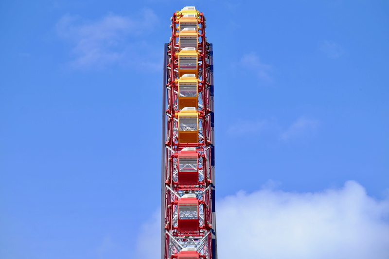 metal, nature, industry, tower, arts culture and entertainment, architecture, machinery, amusement, built structure, view, building exterior, amusement park