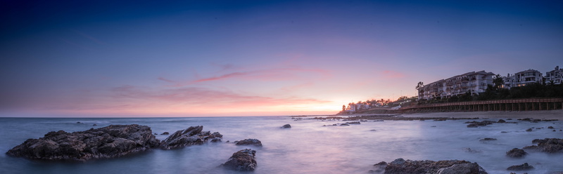 waves, 8K, formation, tranquility, mijas, costa del sol, twilight, no people, calahonda, horizon, land, cloud - sky, nature, stillness, blue, solid, mijas costa
