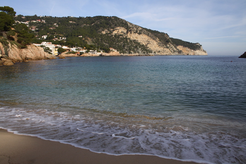 idyllic, outdoors, 4K, vacances, aiguablava, tranquil scene, tranquility, holidays, holiday, scenics - nature, mediterrani, vacation, Sea, motion, mountain