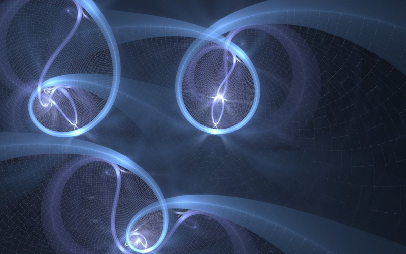hd walls, 2K, hq walls, 3D Gleam, gleams, hd, desktop, collection, abstraction, 3D, blue gleams