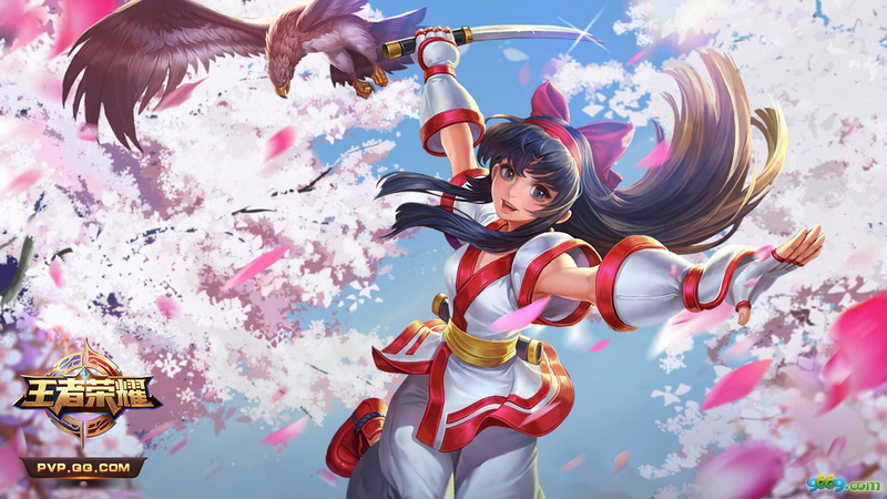 characters, eagle, tablet, weapon, samurai, king, lulu, hd, game, glory, sword, pc, 1080P
