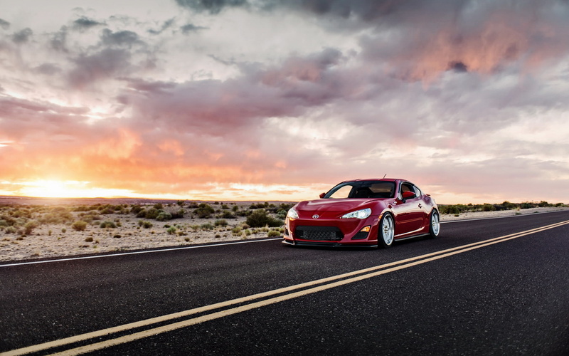 tuning, sunset, 1080P, car, toyota gt86, scion fs-r, lunchbox photoworks