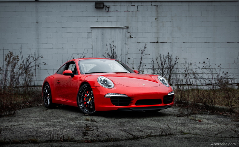 transportation, red, Chicago, city, cement, 4K, porsche exchange, illinois, porsche dealer, Bricks, stationary, car, parking, land vehicle, day, building exterior