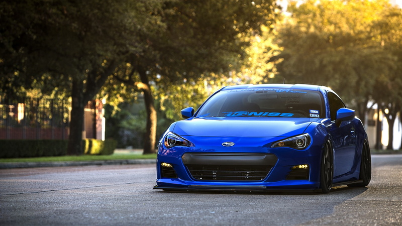 2K, vehicle, blue cars, Subaru BRZ, Subaru, car