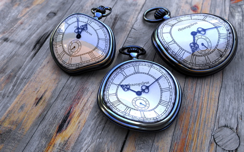 3D, melting, analog, 1080P, gray, watches, pocket, three, d, Watch