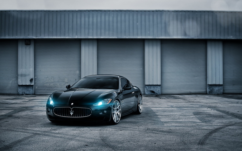 black, cars, 1080P, luxury, car, maserati