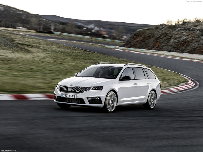 wagon, octavia, cars, white, 720P, 2017, skoda, combi, (rs)