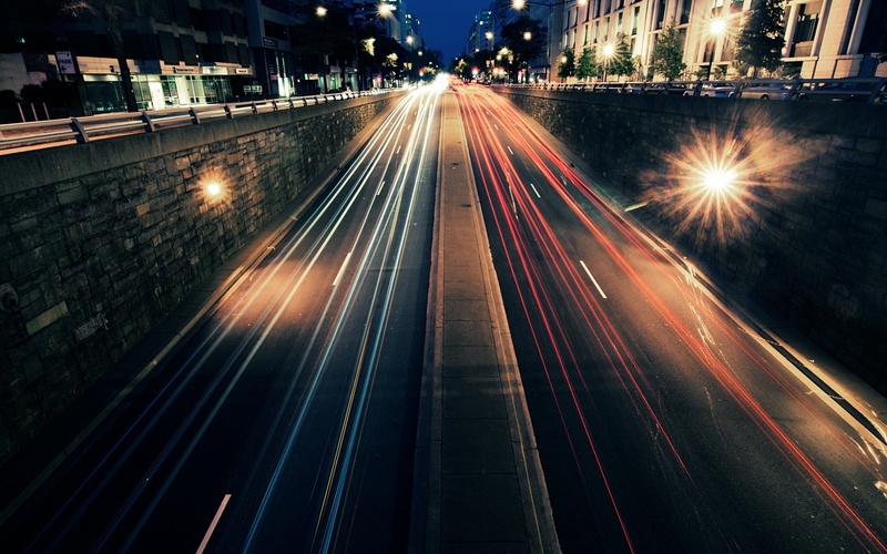 road, twilight, blurred Motion, light - Natural Phenomenon, lens flare, urban Skyline, architecture, action, lights, 2K, night, dusk, street Light, abstract