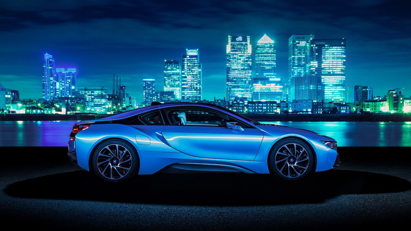 2K, mode of transportation, city, silver colored, motor vehicle, luxury, cityscape, driving, motion, sports car, transportation, modern, night, car, wheel