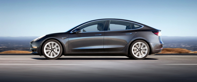 4K, electric, model 3, Tesla