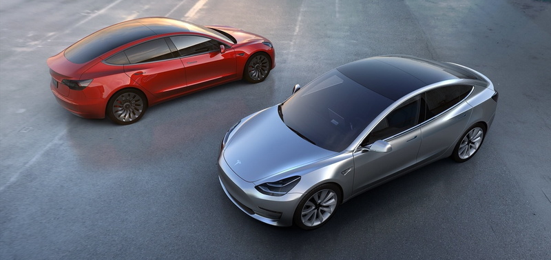 Model 3, Electric Car, 1080P, Tesla Motors