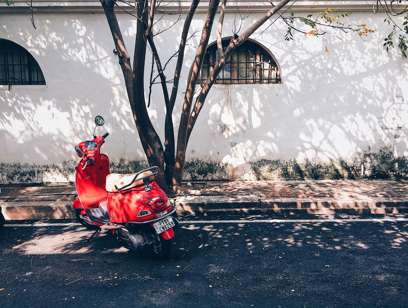 day, nature, women, motor, retro Styled, transportation, street, driving, sky, road, adult, old-fashioned, full length, red, moped, shadow, travel, cultures