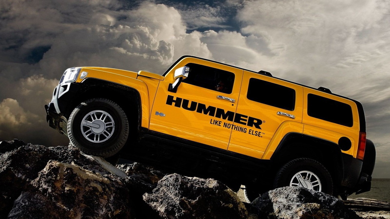 1080P, Hummer, car, Hummer H3