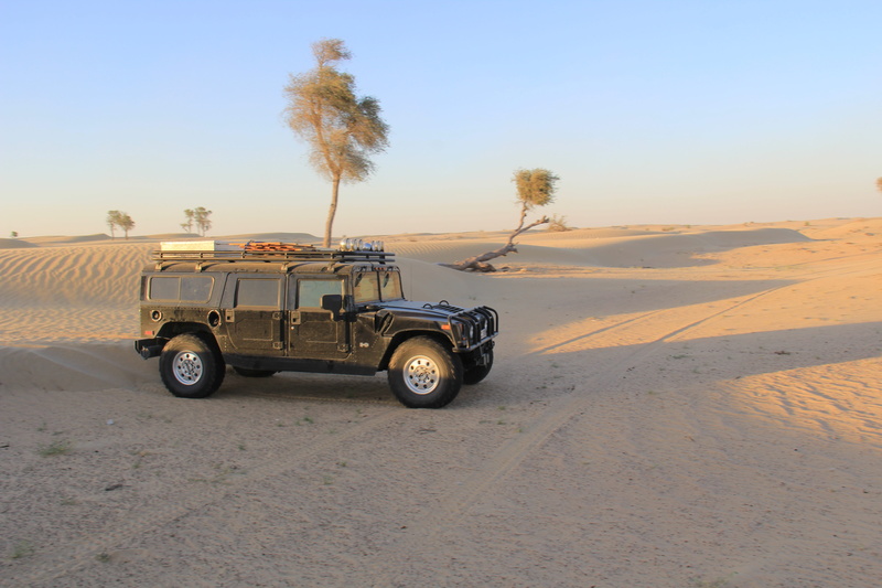climate, h1, land, travel, motor vehicle, car, desert, hmvee, Humvee, clear sky, sunset, sports utility vehicle, Auto, day, automobile, land vehicle, off-road vehicle