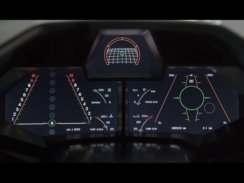 gauges, tachometer, interior, 720P, cars, reventon, hd, digital, black, lamborghini
