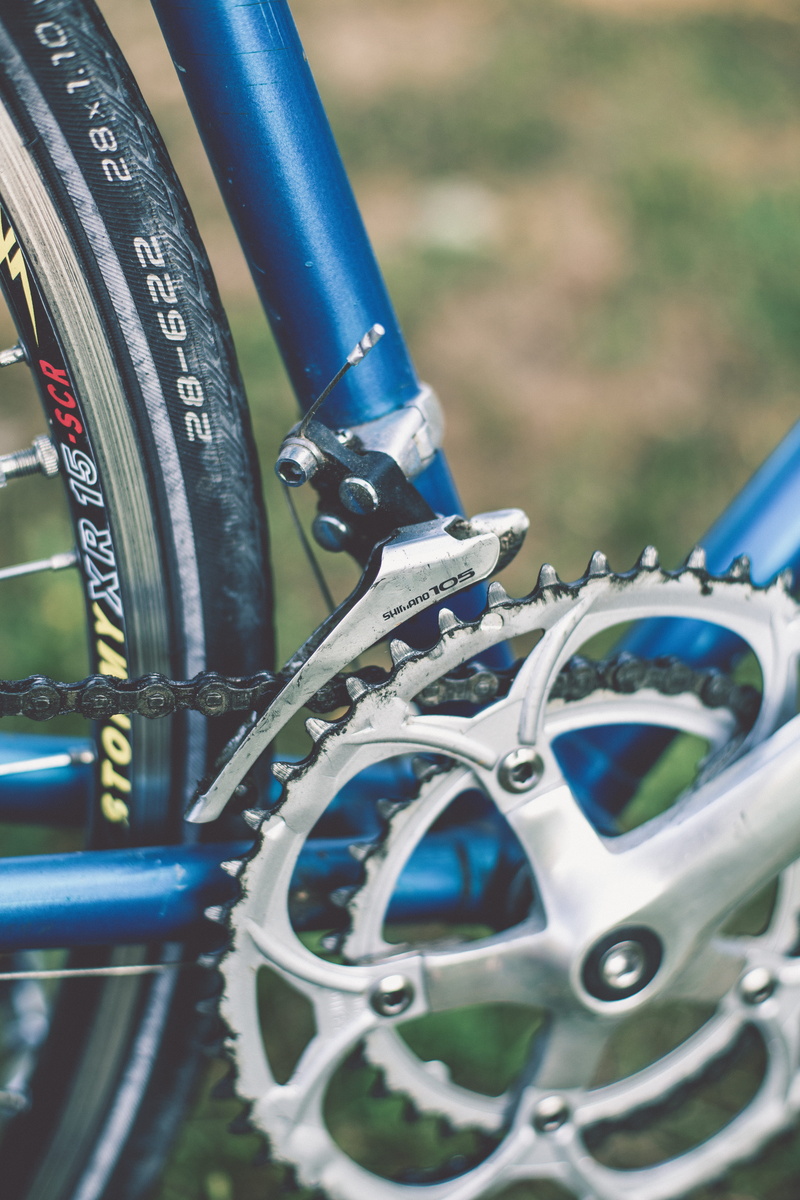 silver colored, transportation, tire, land vehicle, bike, stationary, meilwald, vehicle part, metal, nature, vintage, no people, wheel, selective focus