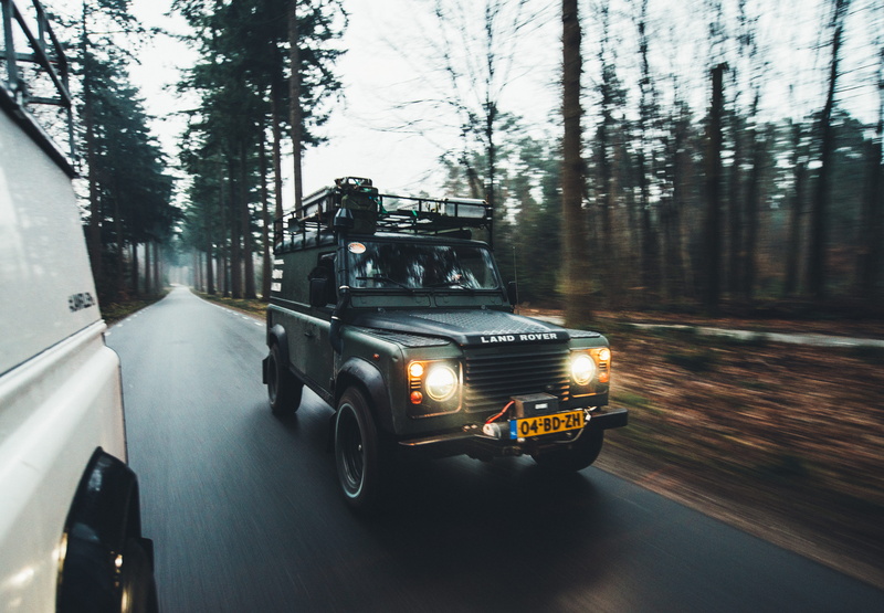 road, cars, tree, day, suv, land vehicle, 5K, blurred motion, jeep, woods, motion, driving, street, plant, on the move, forest, transportation, headlight