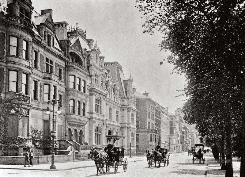 horse, nature and landscapes, 1080P, carriage, days, horses, buggy, brownstones, new york city, streets