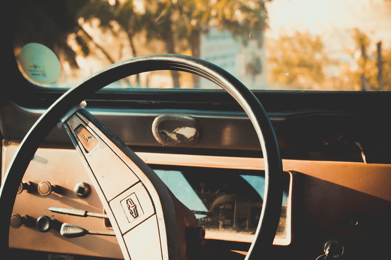 mirror, outdoors, dashboard, automobile, 5K, transportation, windshield, gauge, car, glass - material, wheel, close-up, adventure, mode of transportation