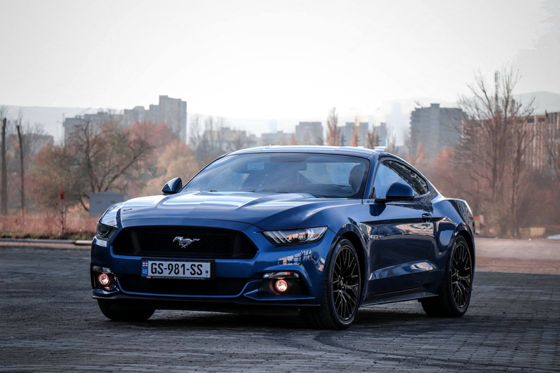 1080P, WHELLS, CAR, BLUE, MUSTANG, LIGHT, TBILISI, GEORGIA, BEST, FORD