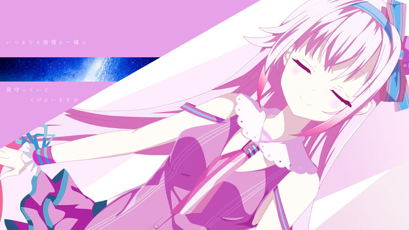 Carro Pino, Virtual Youtuber, Pink Hair, 1080P, Anime