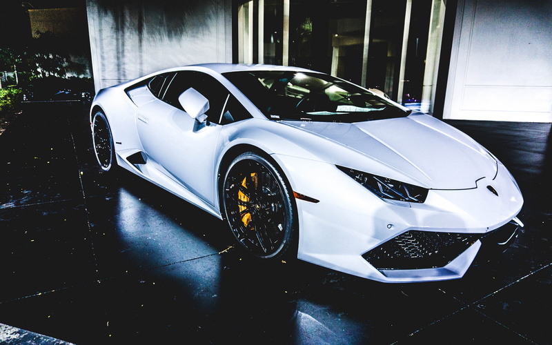 4K, sports car, vintage car, land vehicle, garage, day, parking, stationary, no people, showroom, city, wealth, high angle view, car, outdoors, reflection