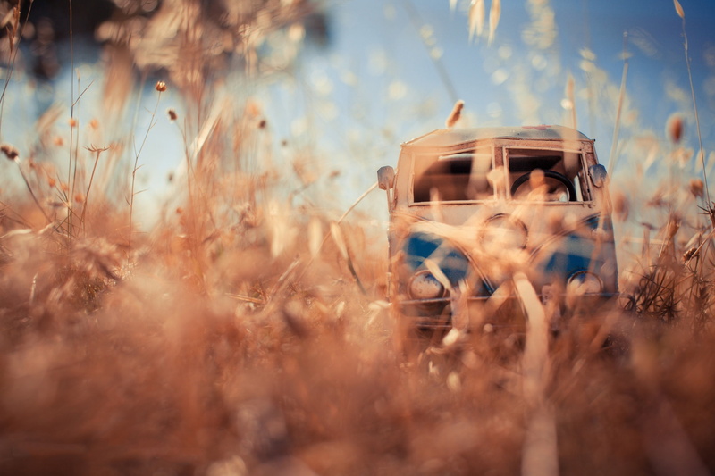 model, summer, photographer, grass, field, toy, machine, shooting, Kim Leuenberger, meadow, van, photo, 1080P, auto, macro, minibus, miniature