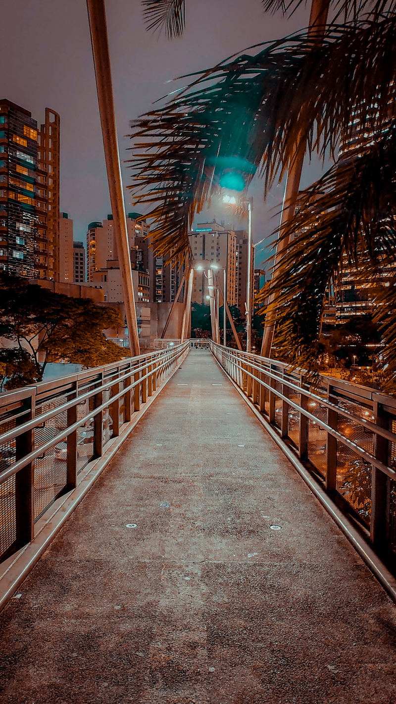 built structure, road, no people, walkway, outdoors, machine, modern, ramp, path, city, office building exterior, architecture, connection, nature, skyscraper