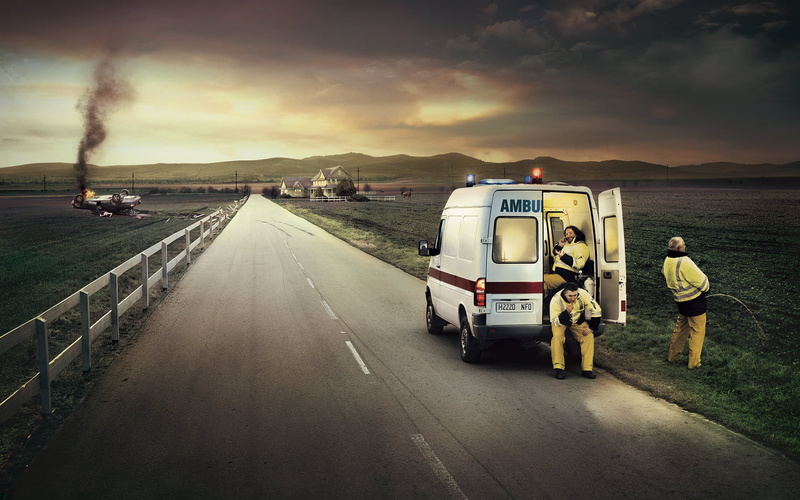 sunset, motion, sky, mode of transportation, land vehicle, driving, transportation, semi-truck, 1080P, road, the way forward, travel, direction, dusk