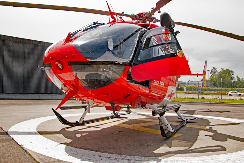 airport, 1414, 145, aerospace industry, helicopter, rotor blades, safety, ambulance service, air space, outdoors, day, red, accident rescue, no people