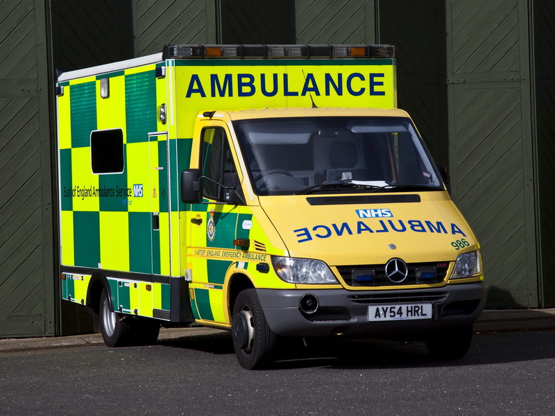 uk spec, benz, 2002, ambulance, sprinter, mercedes, emergency, 1080P