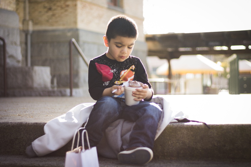 container, Little Boy, little, technology, mobile Phone, innocence, color Image, holding, ice, internet, smiling, front view, plastic, one Person, built structure