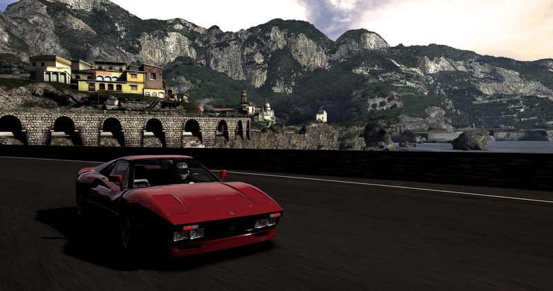 transportation, outdoors, built structure, super, no people, bridge, concrete, day, building exterior, Ferrari, 4K, red, gray, Forza Motorsport 4, car