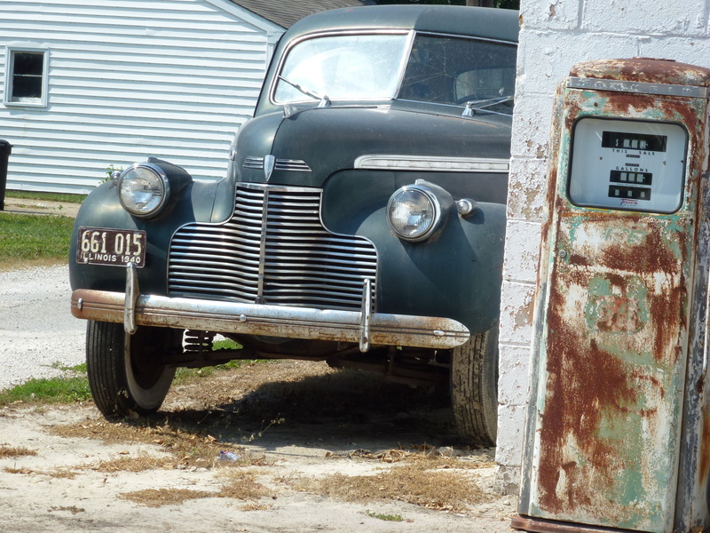 obsolete, antique car, rusty, transportation, retro, decline, black, car, damaged, land vehicle, mode of transportation, 4K, motor vehicle, pickup, antique