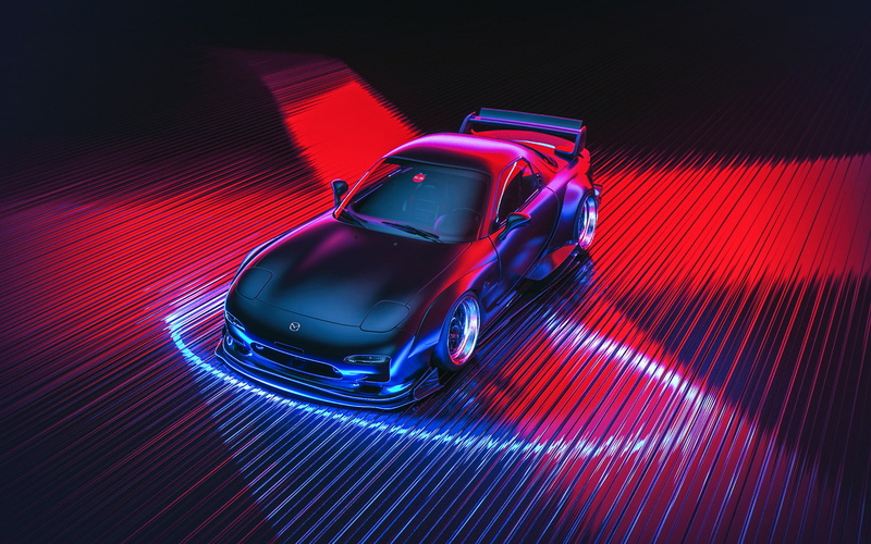 night, 1080P, connection, close-up, futuristic, no people, communication, retrowave, lighting equipment, digital composite, motion, three dimensional