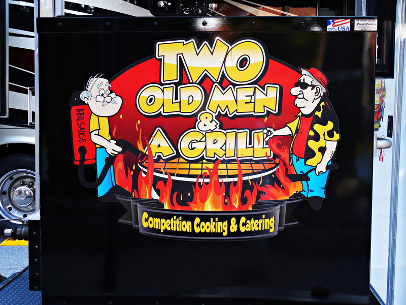 flame, no people, sign, greenwood, representation, decal, art and craft, united states, advertising, architecture, night, barbeque, arts culture and entertainment