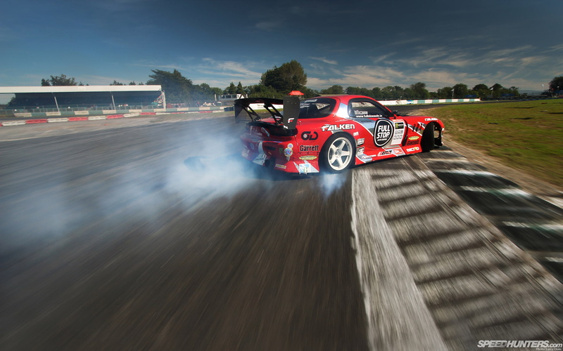 red, motion, car, cars, rx, drift, stock, hd, mazda, 1080P, smoke, 7, blur