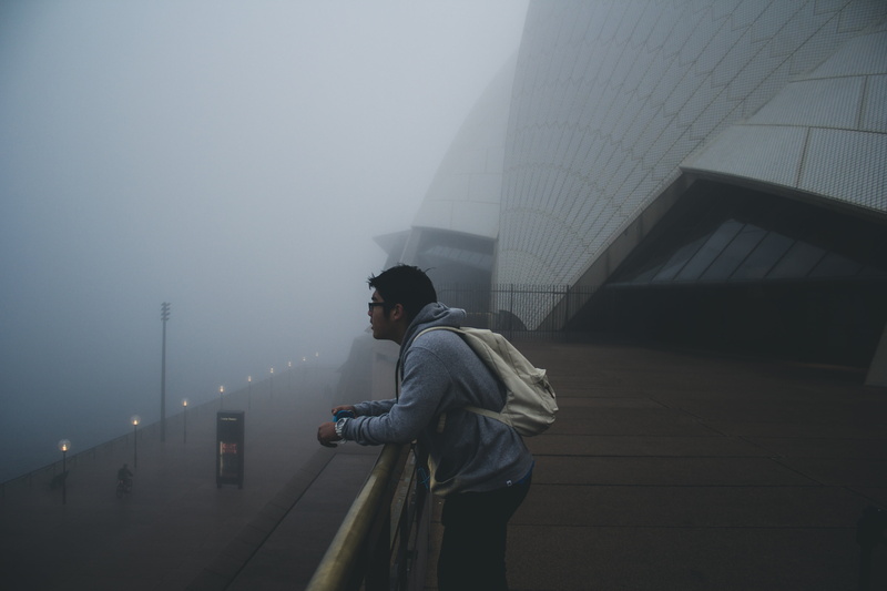 men, person, near, real people, wearing, body, sky, dark, people, one person, clothing, man, warm clothing, weather, cold temperature, dome, lights, building