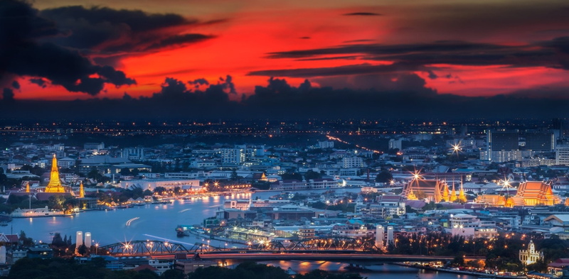 Grand Palace, Bangkok, Palaces, Thailand, 1080P