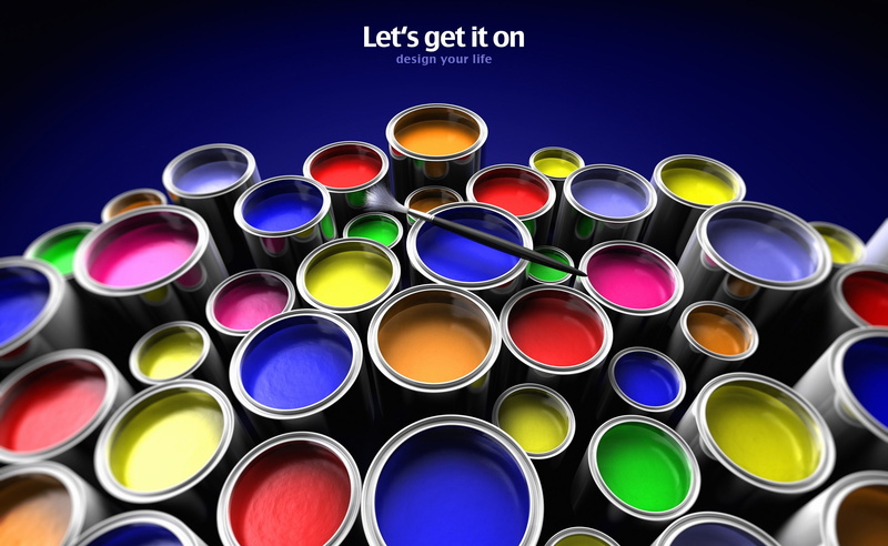 lot, stack, group of objects, assorted, multi colored, still life, shape, indoors, Paint, color, close-up, blue, can, Buckets, art and craft, Aero, geometric shape