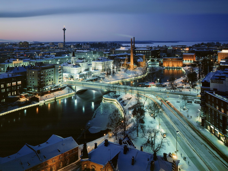 tampere, lights, breath takin, travel, at night, finl, 1080P, europe, finnish, european, traveling, finn, night, finland