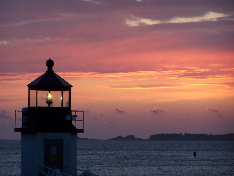 tranquility, building, orange color, clouds, building exterior, water, horizon over water, built structure, signal, 2K, sunset, black, tower, beam, security