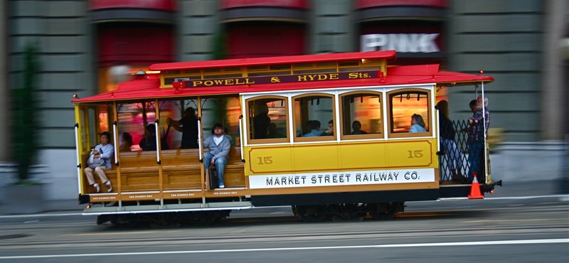 2K, travel Destinations, people Traveling, urban, famous Place, landmark, sitting, daytime, motion, school bus, streetcar, famous, public Transportation