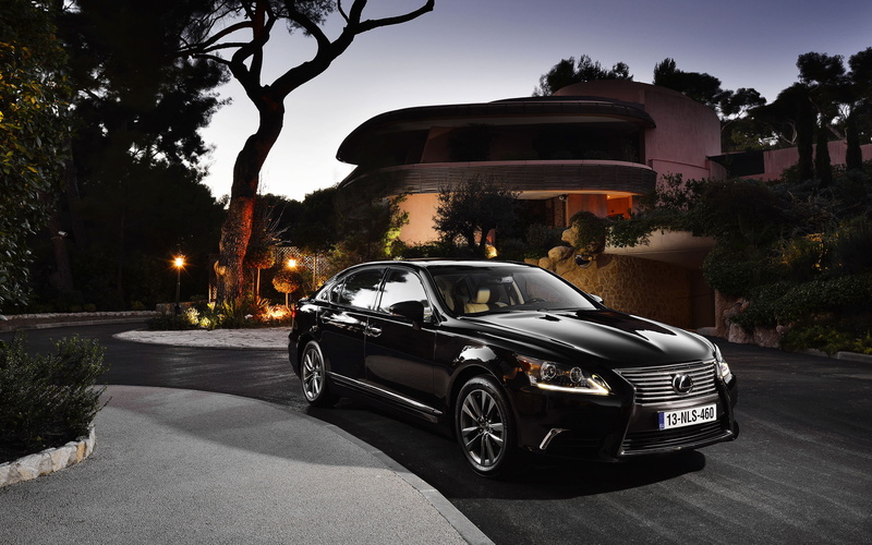 The evening, 2K, Machine, Auto, Black, Sedan, House, LS-EU, Lexus