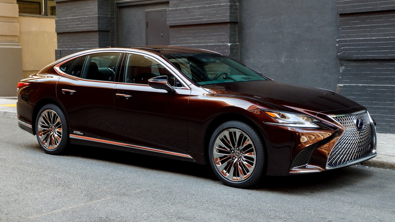1080P, Lexus LS, Sedan, Lexus LS 500H, Lexus, Red Car, Luxury Car, Lexus LS500, Full-Size Car, Hybrid Car