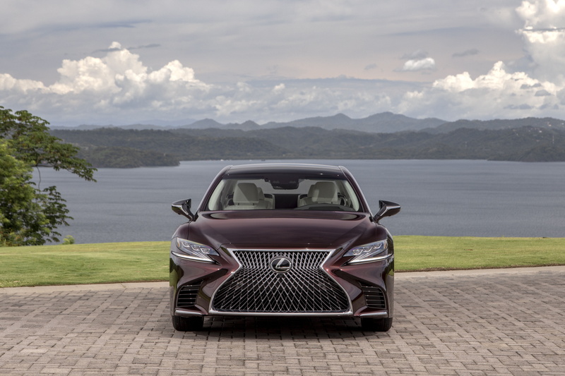5K, Lexus LS 500, Car, Lexus LS, Lexus, Luxury Car, Brown Car, Vehicle