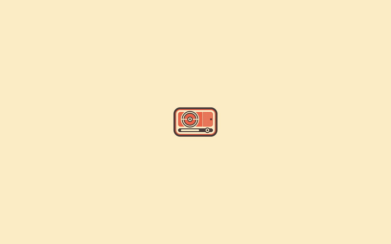 radio, simplistic, simple, minimalistic, 2K