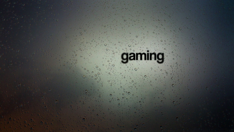 gaming, drops, 1080P, hd, minimalistic, simplistic, raindrops, steam, dark, blurred