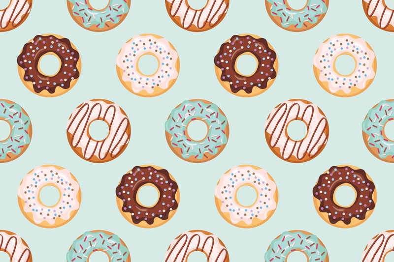 Donuts, Background, 5K, Texture